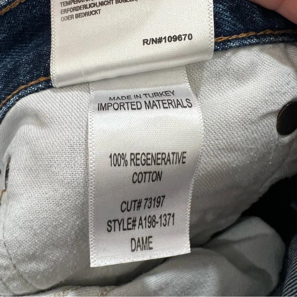 AGOLDE DAME HIGH RISE WIDE LEG Jeans Women’s SIZE 31 - Picture 4 of 8